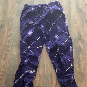 NFL Purple Ravens Graphic Joggers